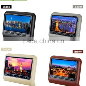 Universal 9 Inch Car Headrest Monitor With Dvd Palyer Function and Bult in USB ,SD Car Port thumbnail-2