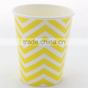 SGS&FDA Certificated New Design 9oz Stocked Cup Cold Drinking Paper Cups thumbnail-2