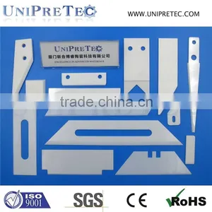 High Hardness ZrO2 Zirconia Ceramic Shear Cutting Blade thumbnail-4