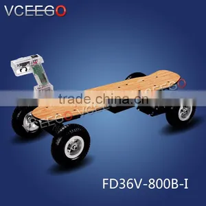 Hight Quality Soild Military Tire Smart Two Wheels Self Balancing Electric Skateboard With Remote Control thumbnail-3