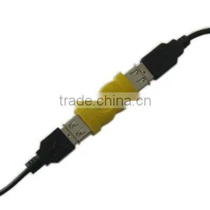 Black or Orange USB Female to Female Adapter thumbnail-2