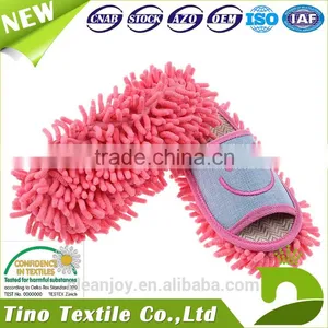 Detachable Microfiber Mop Slipper Customized Washable Cleaning Dusting Slippers thumbnail-5