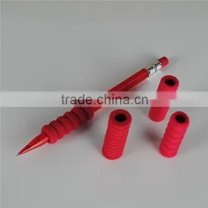 Rubber Sponge Grips Pen Pencil Soft Comfort Writing Kid Student School thumbnail-3