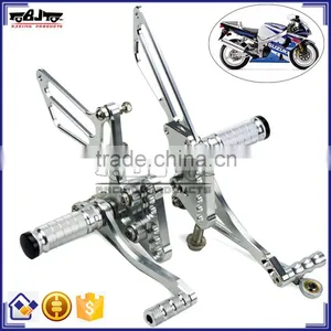 ARS-K5 Special Design CNC Adjustable Front Rider Footrests Motorcycle for Suzuki GSXR 1000 05-06 thumbnail-1