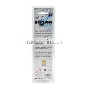Mont Marte White Charcoal Pencils Lge Hex 2pce thumbnail-2