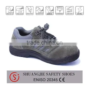 Suede Leather Industrial Safety Work Boot Wearable Rubber China Manufacturer Safety Shoe 9288 thumbnail-1