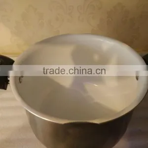 Aluminum Parini Nonstick Ceramic Casserole Pot Italy Noodle Pot With Hole Lid thumbnail-1