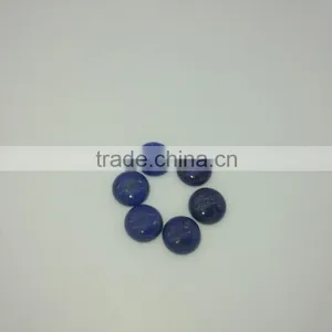 Lapis Round Cabochon Gemstone Factory Price Cab Polish thumbnail-4