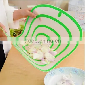J189 Kitchen Supplies Fashion Cut Fruit Plate Health Board Cutting Board thumbnail-2