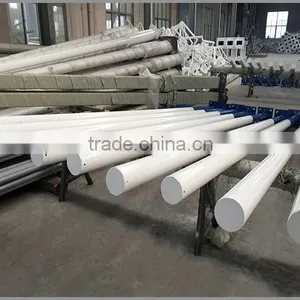 Outdoor Garden Application Steel Pole Camera Mounting System High Quality Steel Monitor Pole thumbnail-5
