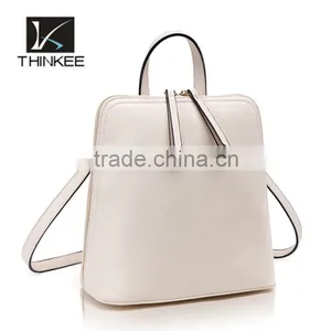 China Suppliers Wholesale Newest Design Colorful Girls Leather Back Pack thumbnail-5