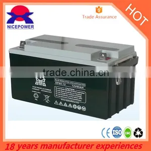 Manufacturing 12v 65Ah Deep Cycle Gel Battery, Solar Battery, Inverter Battery thumbnail-2