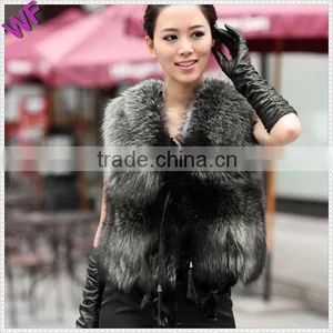 Nice Look Outdoor Fake Fur Vest Women Faux Fur Vest thumbnail-1