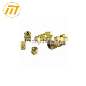 Customized CNC Machining Knulred Brass Standoff Screw thumbnail-1