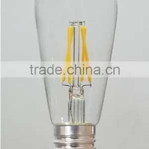 Vintage Edison 120V E26 Led Filament Bulbs Dimmable Full Glass ETL ST64 Led Filament Bulb Lights Lamp Energy Saving 2700K for US thumbnail-3