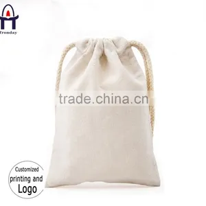 Customized Material,Logo and Size Eco-friendly Small Drawstring Bag thumbnail-3