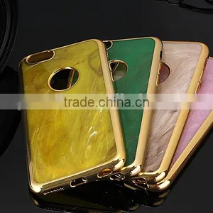 Slim Soft Granite Marble Grain TPU Silicon Back Case Cover For IPhone 6 6s Plus thumbnail-1