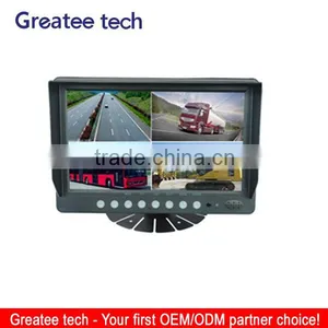 9 Inch Digital Quad Car Monitor Trucks Monitors thumbnail-1