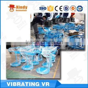 2016Theme Park Children Mini 5D9DCinema Game 9DVR Standing VR Simulator Quality Choice thumbnail-1