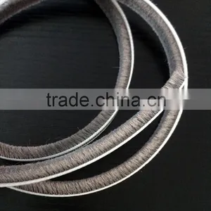 Wool Pile Weather Strip,Manufacture Non-Silicon Wool Pile 6*6 thumbnail-2