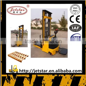 New Condition and Powered Pallet Truck Type Fully Automatic Stacker thumbnail-2