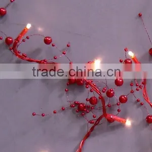 Red Beads Decor Light String thumbnail-2