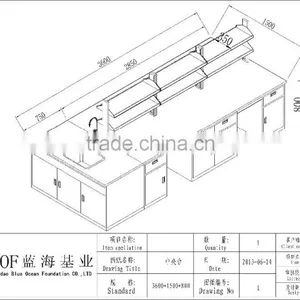 School Use Laboratory Table With C-spc Worktop thumbnail-6