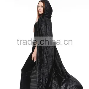 Halloween Hot Sale Black Mysterious Women Fancy Dress Suit Party Costume thumbnail-3