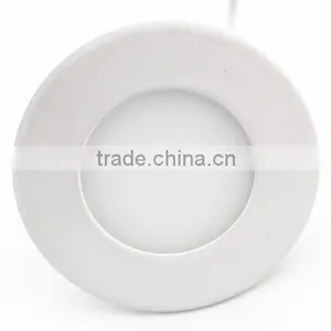 LED Panel Light Lighting 3W Warm White Round Shape-White Led Panel Light thumbnail-2