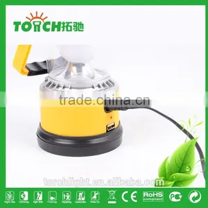 Classical Rechargeable Camping Lantern Design ABS Plastic For Dry Battery Outdoor Camping Light Lamp With USB thumbnail-5