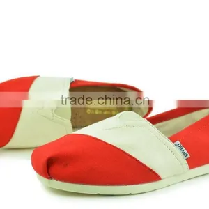 China Brand Latest Canvas Ladies High Heel Shoes thumbnail-2