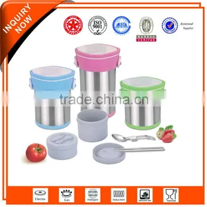 2.2L MultiColored Food Vacuum Flask thumbnail-1