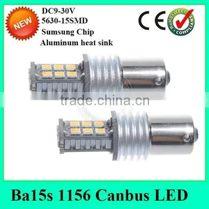 Error Free 1156 Led BA15S Canbus 15- 5630smd Canbus Led Auto Lighting thumbnail-3