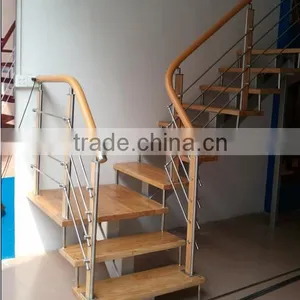 Norway Project Modern Wrought Iron Loft Staircase Interior --YUDI thumbnail-1