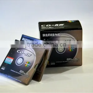 Printable CD-RW 1-12X 700MB/RISHENG CD-RW/3 Inch Mini Cd-rw thumbnail-1