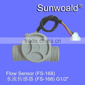 1/2" 1~30L/min Hall Magnetic Plastic Water Flow Sensor Price thumbnail-2
