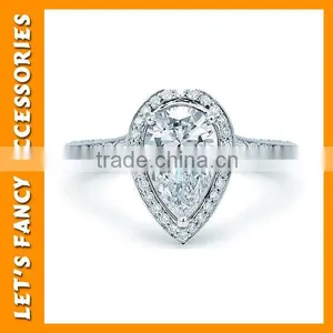 925 Sterling Silver Silver Ring Design Wholesale Wedding Ring PGRG0051 thumbnail-6