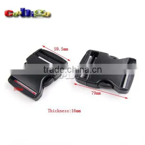 2" (50mm) Webbing Plastic Buckle For Luggage Tactical Backpack Straps #FLC392-50 thumbnail-1