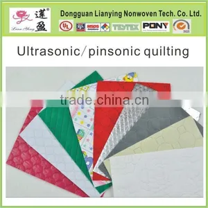 Ultrasonic Quilted Padding Fabric for Crib Mattress thumbnail-3