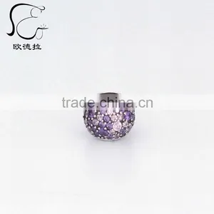 925 Sterling Zircon Silver Zodiac Pendants thumbnail-1