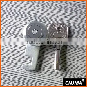 MS809-T Zinc Alloy Two Action Cylinder Lock Cabinet Cam Lock thumbnail-3