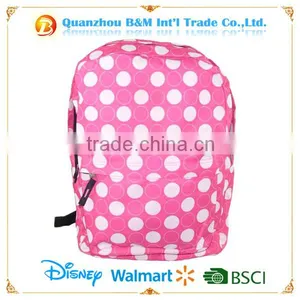 Hot Sale Promotion Cheap Colorful Girl's Soft Day Backpack thumbnail-2