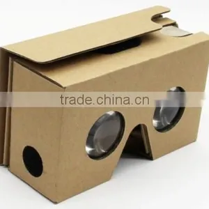 Cardboard 3d Video Glasses Virtual Reality vr Box 3D Videos With Headband thumbnail-1