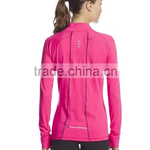 Supplex/spandex Dry Fit Womens Fitness Jacket thumbnail-3