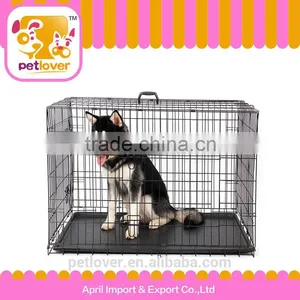 New Double Door Pet Cage Folding Dog thumbnail-1
