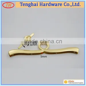Metal Material Side Clip Lock for Leather Bag thumbnail-3