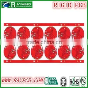 High Quality 2 Layers Red Mask 3/3 Mil PCB thumbnail-1