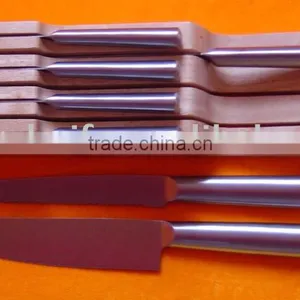 Stainless Steel Knife Set -8Pcs With Wooden Block thumbnail-1