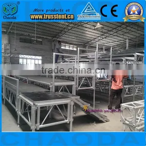Aluminum Portable Choral Stage thumbnail-1