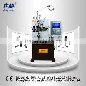 GJ-20A 0.15mm to 2mm 4 Axis Coil Spring Machine thumbnail-1